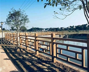 廣西仿竹欄桿是用什么材料制作的?